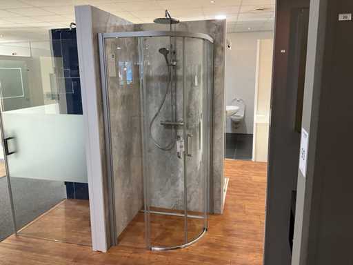 Hüppe Classics Easyentry Dusch-Kombinations-Eckeingang