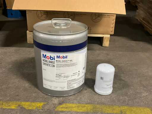 Mobil Rarus 829 Olio per compressori a tamburo (3x)