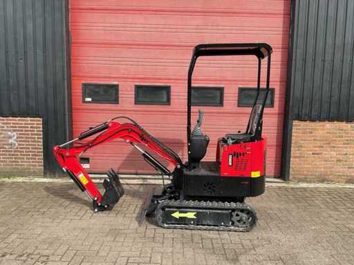 JPC HT12 Red Mini Excavator
