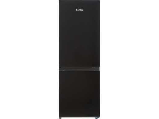 ETNA KCV143ZWA - Fridge-freezer combination - Interchangeable direction of rotation - Black - 143 cm