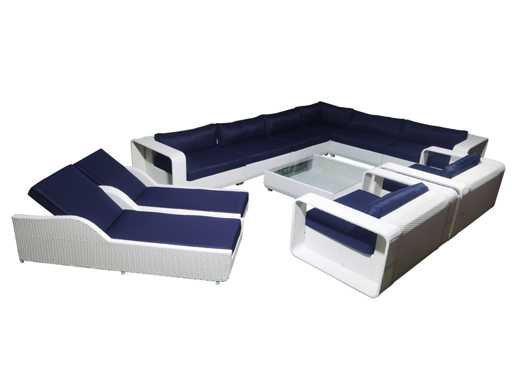Lounge set - Vonato - 0 - 11-piece
