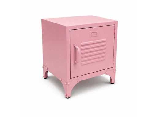Rootsmann Bulky Locker rosa a 1 porta