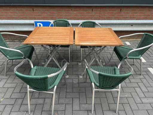 Terrace set (2x)