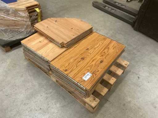 Estanterías IKEA Ivar – 21 estanterías 83x50cm 4 piezas en las esquinas para 30cm - un lote aprox. 25 piezas