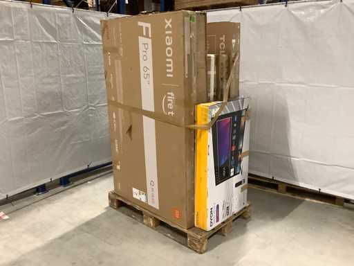 Téléviseurs à palettes Retour de marchandises - 6 articles