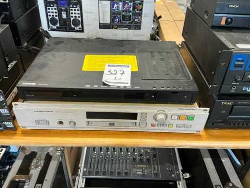 Nortek en Marantz CD recorder en Harddisk recorder