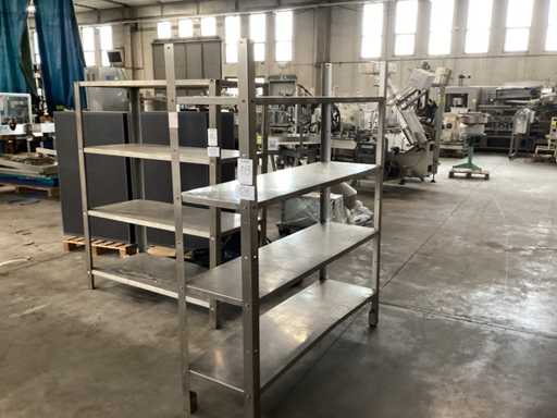 Roestvrijstalen opslagrek