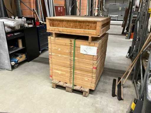 23 piezas Oktanorm para el suelo de 100x100cm, pies, accesorios en caja