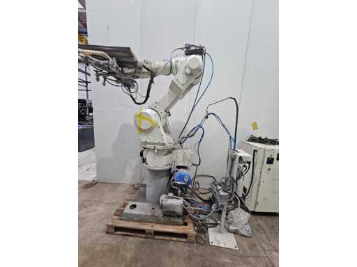 KAWASAKI / TIESSE ROBOT  Industrial Robot with Controller and Pneumatic System