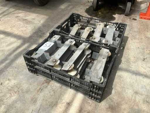Wheelset monorail system (14x)