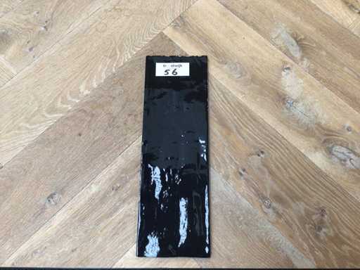 VTWonen Mediterranea Anthracite Gloss Wall Tile 13.2x40 cm 30 m²