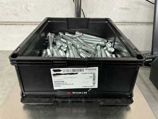 Würth 22.83 kg Cilinderschroef M14 x 130 in stapelbare bak