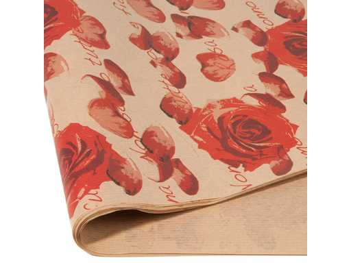 Hârtie SH 40gr 60x85cm Text Rose 10kg/pk (49x)