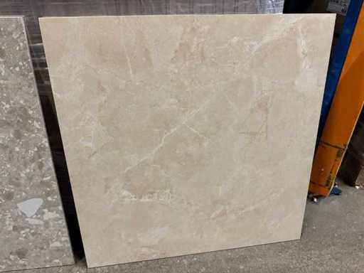 28,80 m2 Keramische Marmerlook beige 60x60