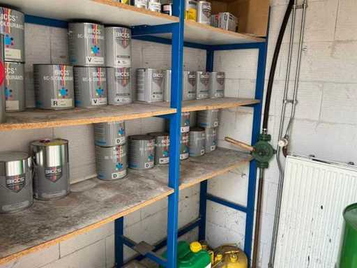 Lotto di vernici industriali e accessori