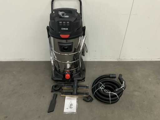Kremer – 100 L – Industriestaubsauger Nass/Trocken – integrierte Steckdose