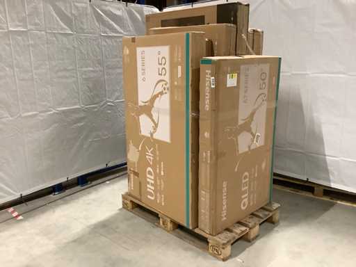 Merci di restituzione dei televisori pallet - 7 articoli