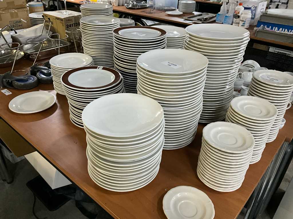 Nobel dinner plates 80x Troostwijk Auctions