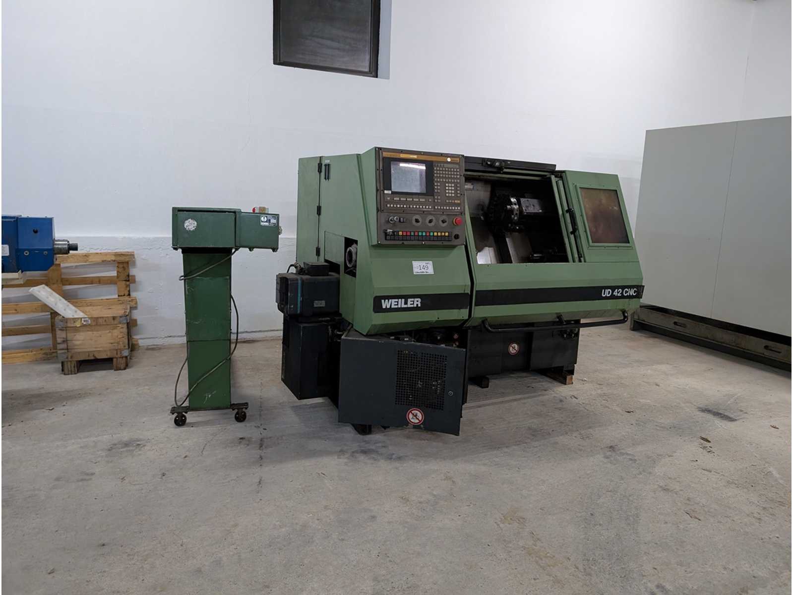 CNC lathe – WEILER – UD 42 CNC