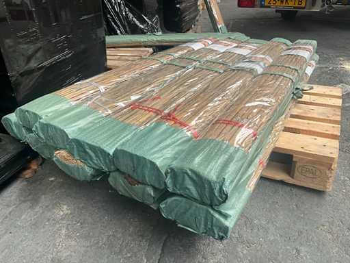 Bamboo - Mat gespleten- naturel- Tonkin - 3000x2000 mm (60 m2)= 1 pallet - Scherm (10x)