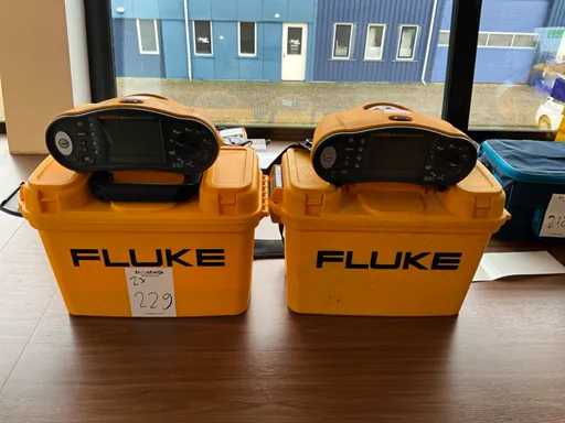 Fluke 1664FC multifunctionele installatietester (2x)