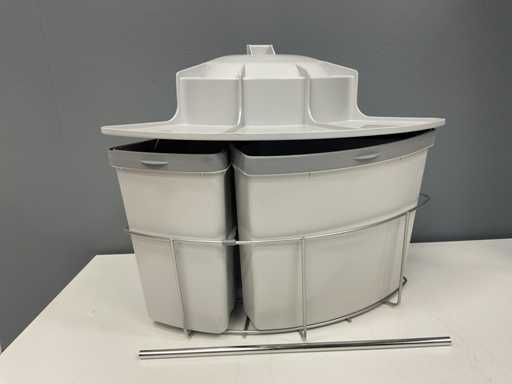 Poubelle 1x18L 1x12L 1x9L