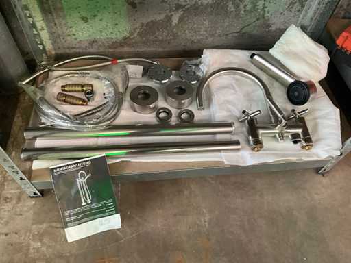 Dornbracht Douche/badkraan platina mat