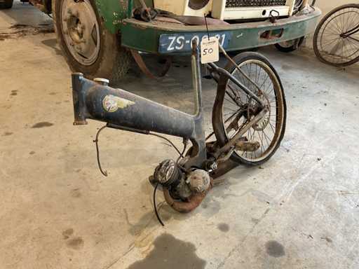 Zundapp Onderdeel frame van brommer