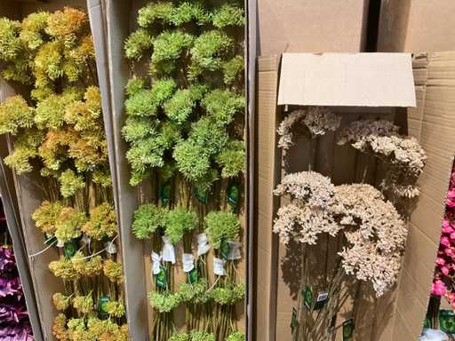 Silka Lot de fleurs artificielles