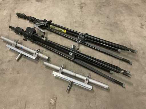Manfrotto Wind-Up 370cm Set di treppiedi a 3 gambe in 2 pezzi