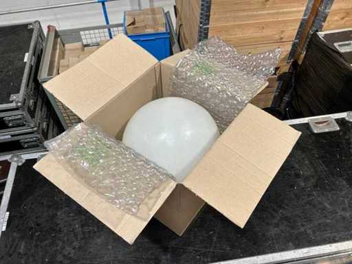 Decoratieve witte bal
