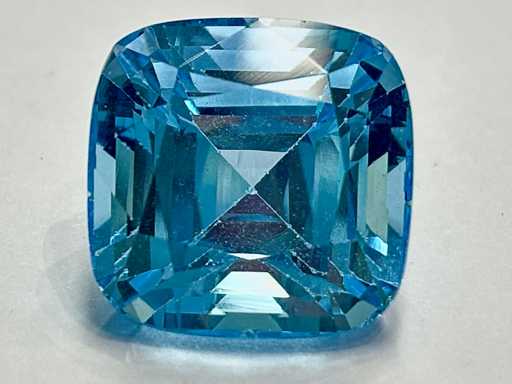Blauwe topaas 33.53 carat natuurlijke topaas