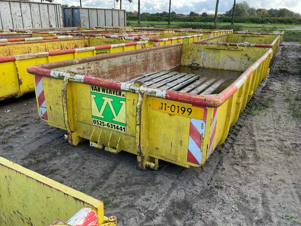 11 m3 Disposal waste container "chain/cable system"
