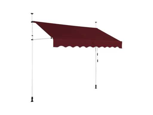 Store vertical de balcon 350 cm, réglable et résistant aux UV