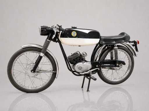 1959 Beta Bianchi Black 50cc | Italian Classic Moped