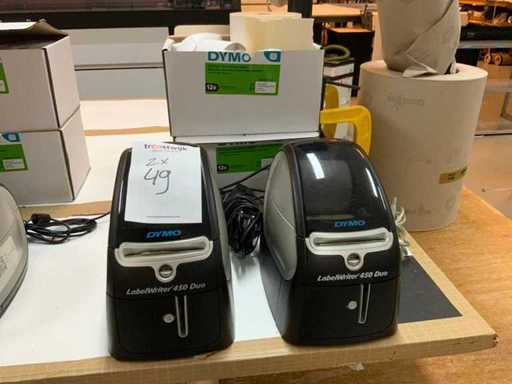Stampante di etichette Dymo 450 Duo Labelwriter (2x)