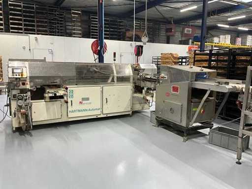 GHD Hartmann Automat GBK/420 Chargeur de sacs 1997 avec trancheur