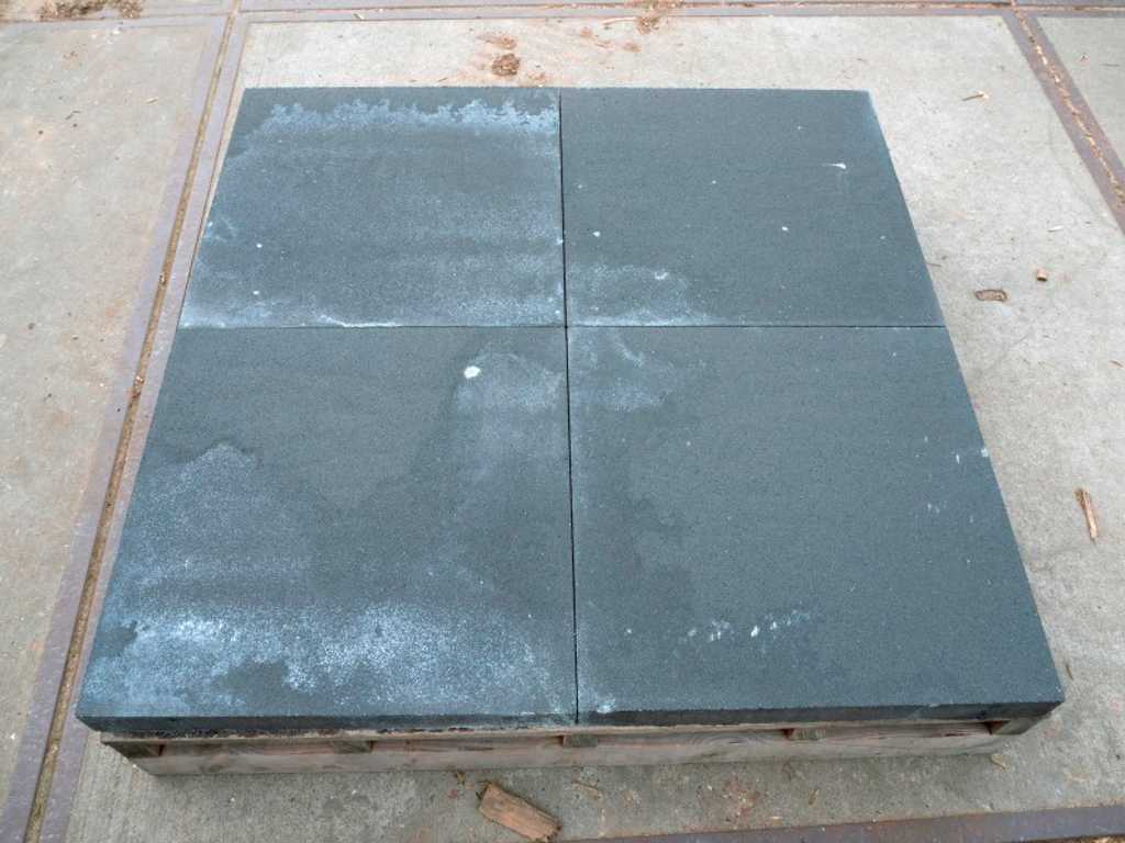 Tegels van beton voor de tuin 43,2m²