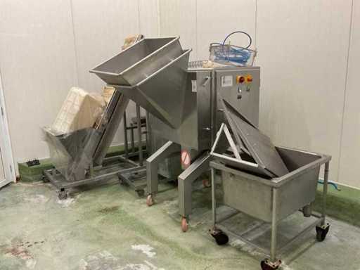 Lotti di macchine per la lavorazione delle verdure