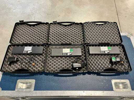 Puretools / Purelink - 8-fach HDMI-Verteiler (Splitter), 4K (3 Stück im Koffer)