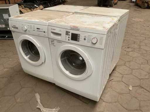 1x Bosch- und 3x Siemens-Waschmaschinen (4x)