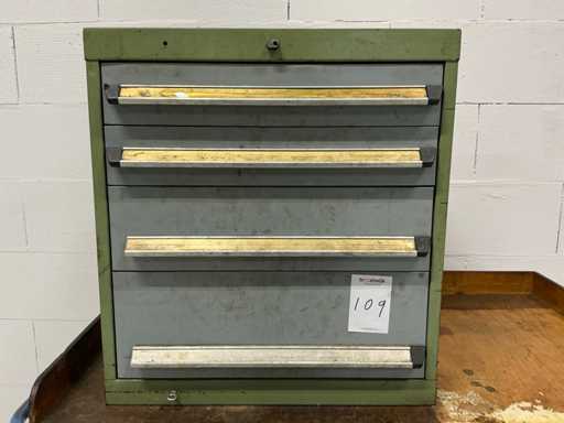 Cufăr de scule Bott cu 4 sertare și capacitate