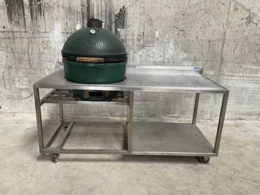 Grătar cu cărbune Green Egg XL