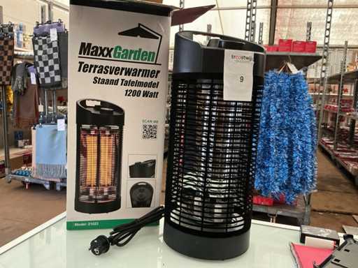 MaxxGarden.Elektrische Terrassenheizung, 1200 Watt.