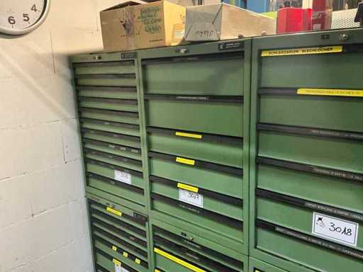 Armoire à outils HAHN+KOLB avec contenu