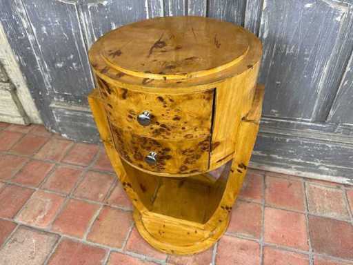 Comodino in stile art déco