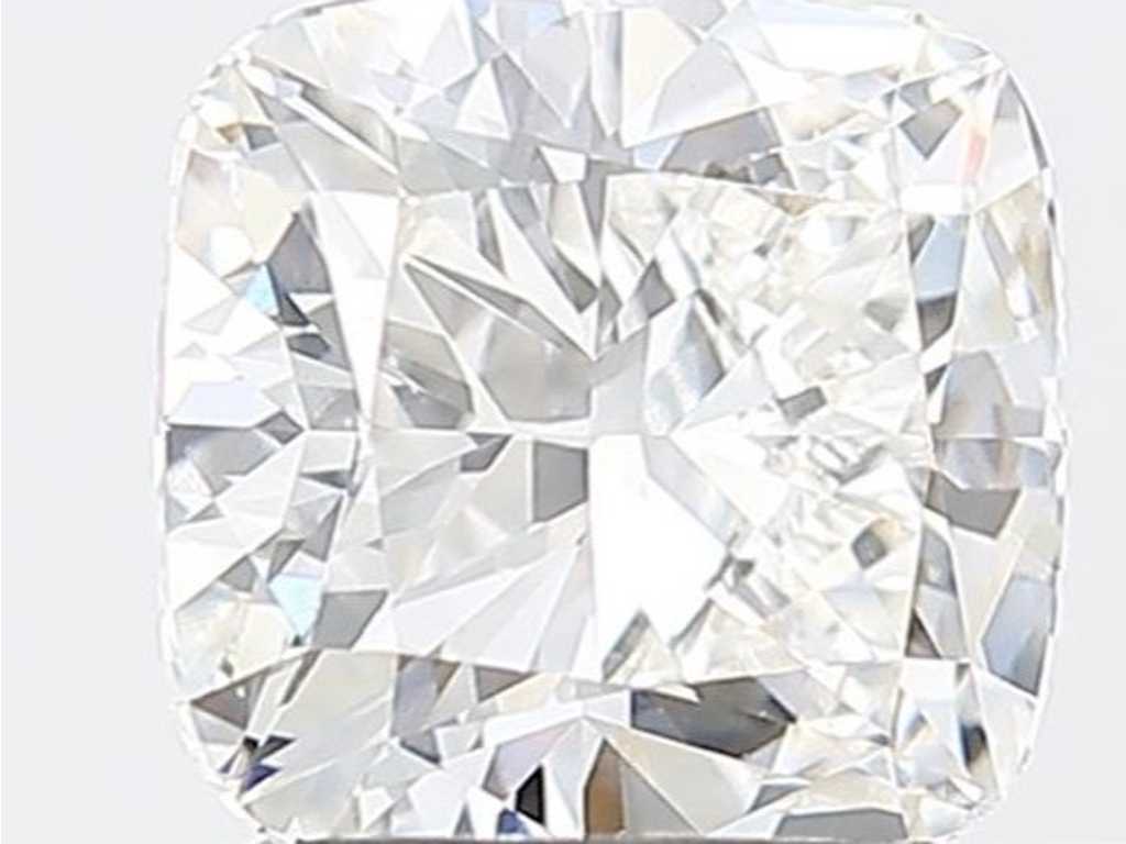 Diamant - 2,02 Karat Diamant im Kissenschliff (zertifiziert)