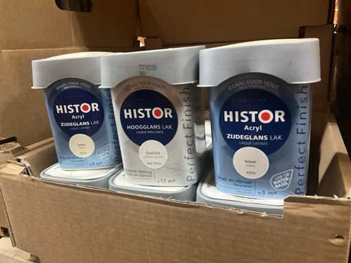 Batch of Histor lacquer