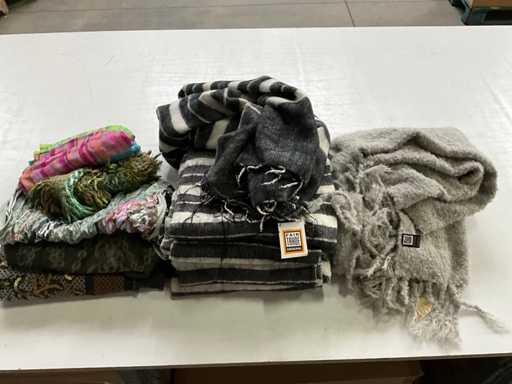 Mix lot various Scarves (11x)