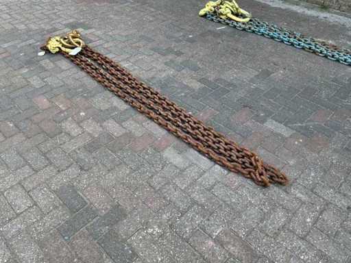Hijsketting tweesprong 10 ton 5.95M